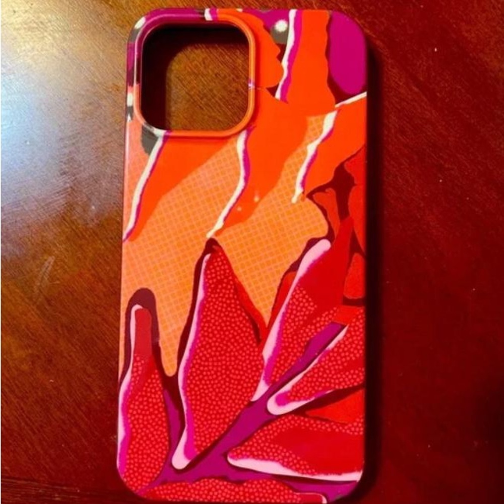 Vibrant Red and Pink Phone Case